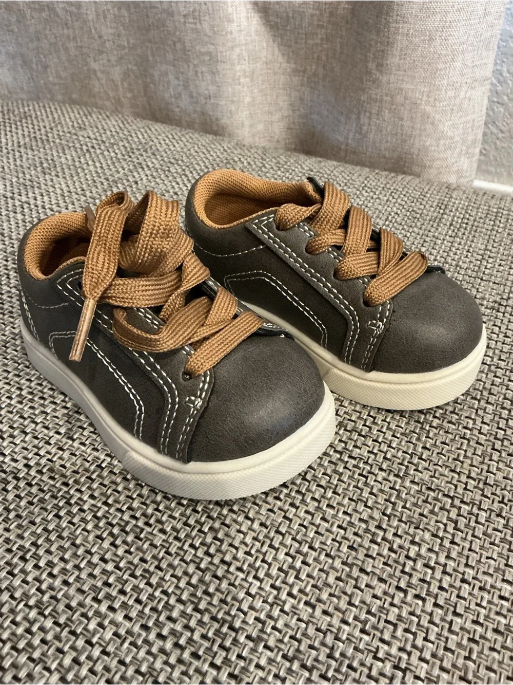 Zoe & Zac Dress Shoes with Brown Laces — Comfortable Everyday Style
